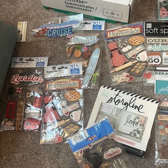 NWT 15 scrapbooking stickers bundle - Picture 4 of 13